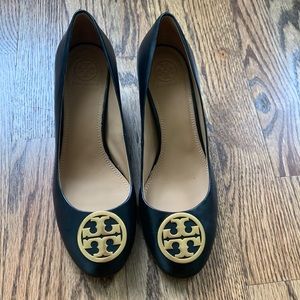 Tory Burch Black Heels